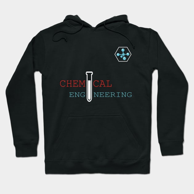 Chemical engineering text and logo Hoodie by PrisDesign99